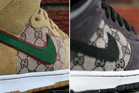 Nike SB Dunk High Gucci Sample Custom 